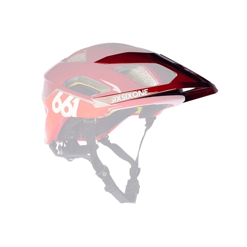 661 Evo AM Helmet Visor – Matador Red Matador Red One Size