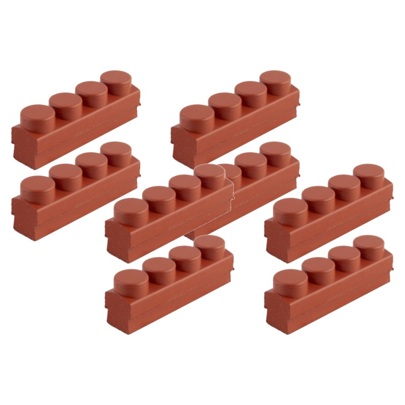 Koolstop Mafac 4 Dot Salmon Brake Pad Inserts | All-Weather Replacement Pads for Vintage Bicycle Brakes