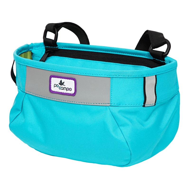 Po Campo Whoosh Bike Basket – Blast Blue Blast Blue