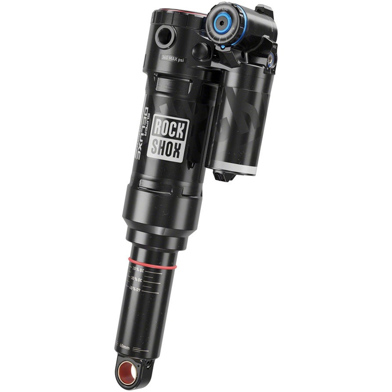 RockShox Super Deluxe Ultimate RC2T Rear Shock – 165 x 45 mm, Linear Air, 0 Neg/2 Pos Token, Reb 55 / Comp 30, L/O4,