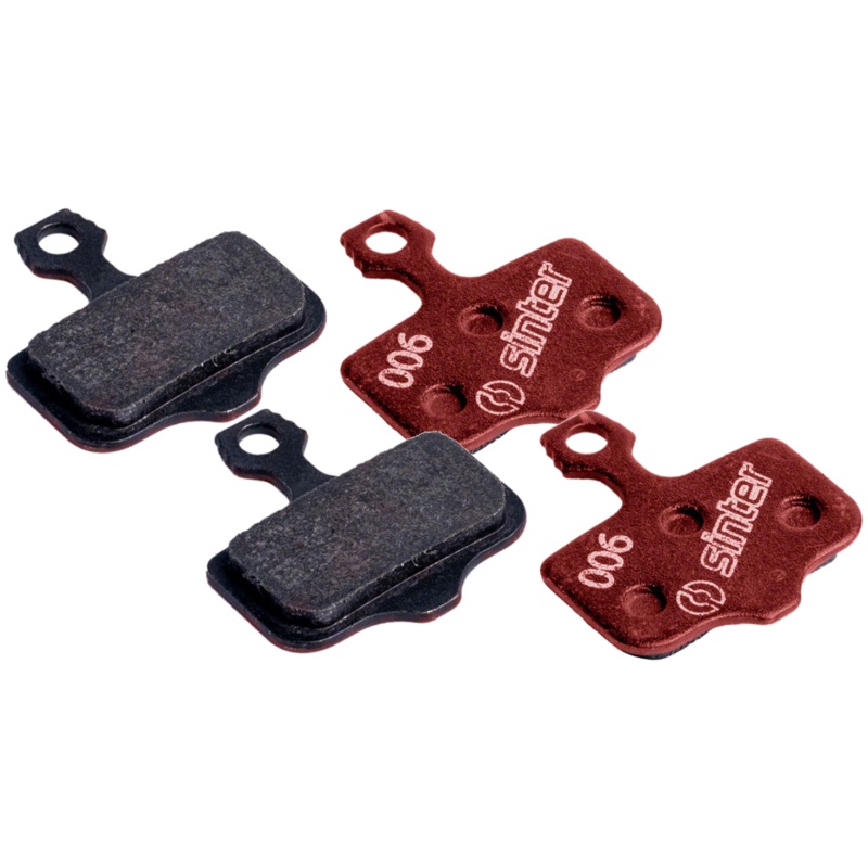 Sinter Red s514 Organic Disc Brake Pads Bundle for Avid/SRAM with Ceramic Particles & Enhanced Performance