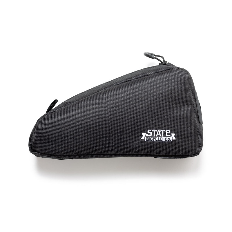 State Bicycle Co. – Top Tube Bento Bag – Black Black