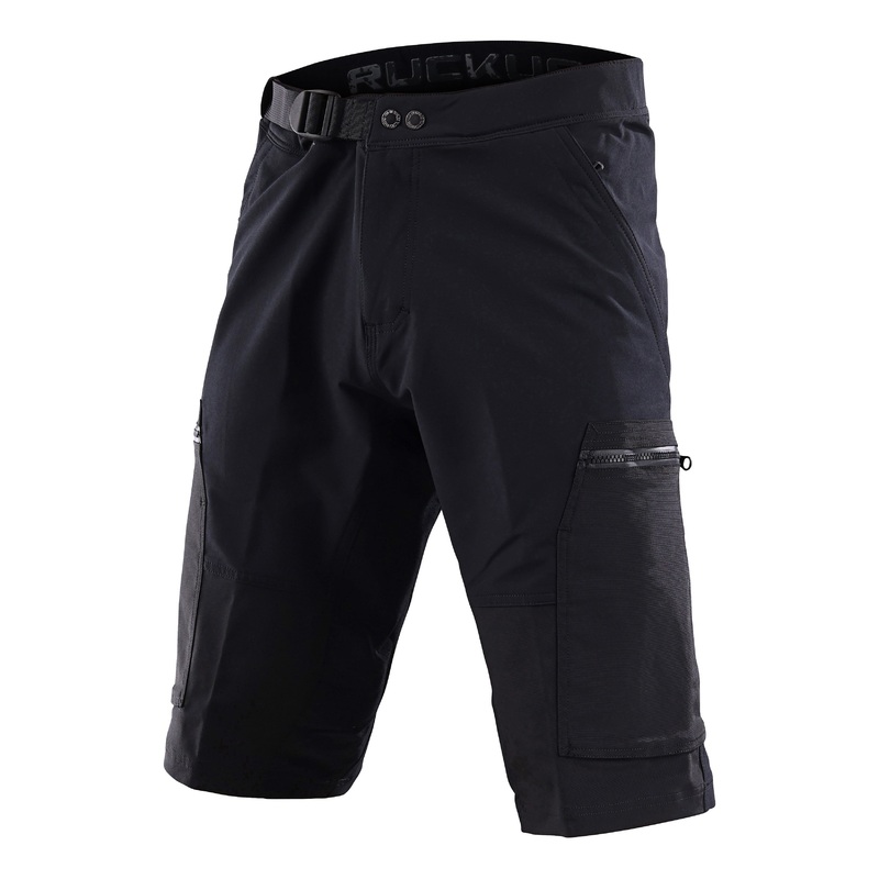 Troy Lee Designs Ruckus Cargo Short – Shell – Black – 2023 Black 28″