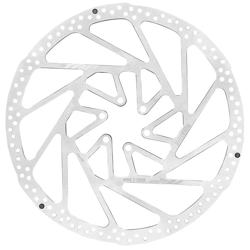 TRP R1 223mm Rust Blocker Disc Brake Rotor  6-Bolt, 2.3mm Thickness, E-MTB & DHR Suspension, High-Stiffness, Cooling, Vibration-Free Performance 223mm