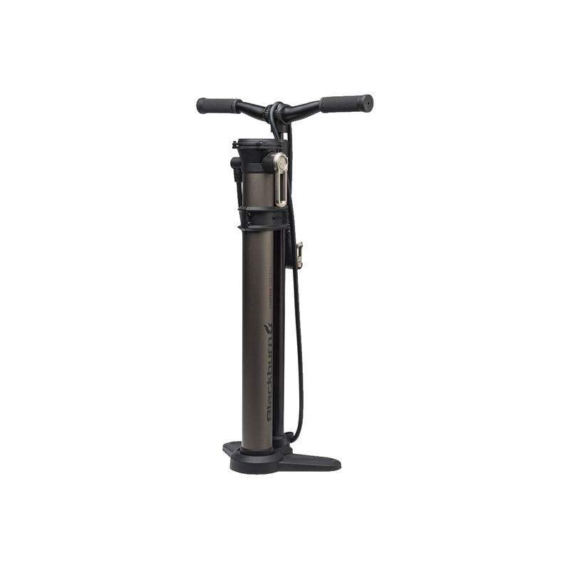 Blackburn Chamber Tubeless Floor Pump Brown Presta / Schrader / Dunlop
