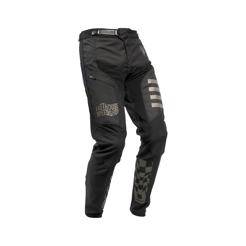 Fasthouse Burn Free Fastline Pant – Youth – Black Black 24″