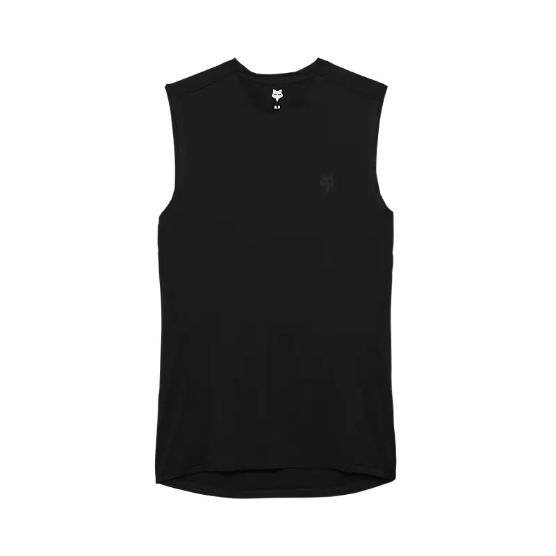 Fox Racing Tecbase Sleeveless Shirt – Black Black Small