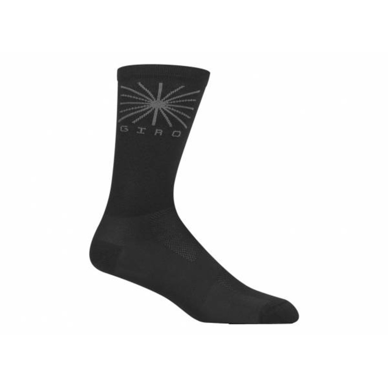 Giro Comp 6″ High Rise Sock – Black Sun – 2022 Black Sun Small