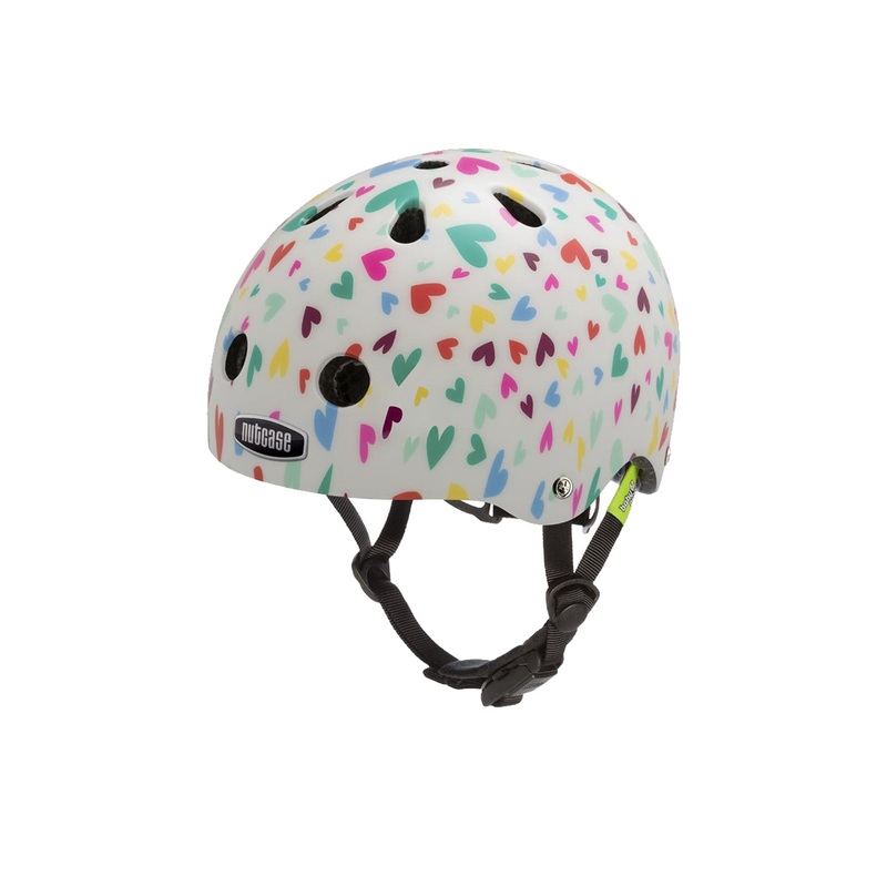 Nutcase Baby Nutty Happy Hearts Helmet Multi 2X-Small