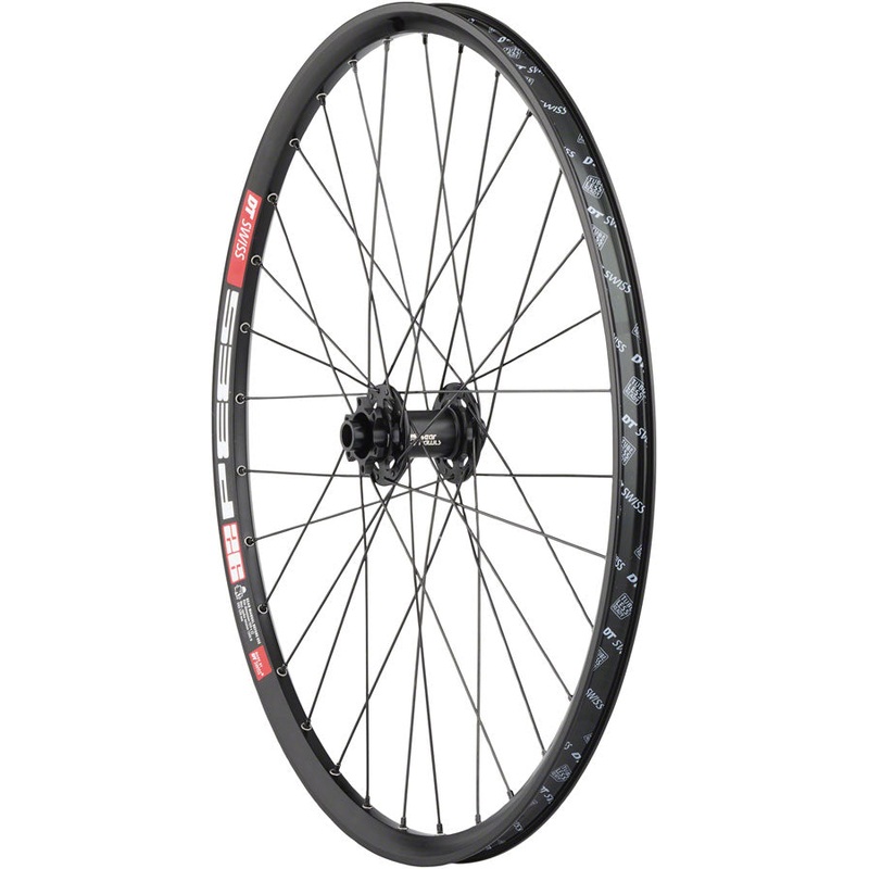 Quality Wheels Bear Pawls / DT Swiss 533D Front Wheel – 26″ 15 x 100mm 6-Bolt BLK