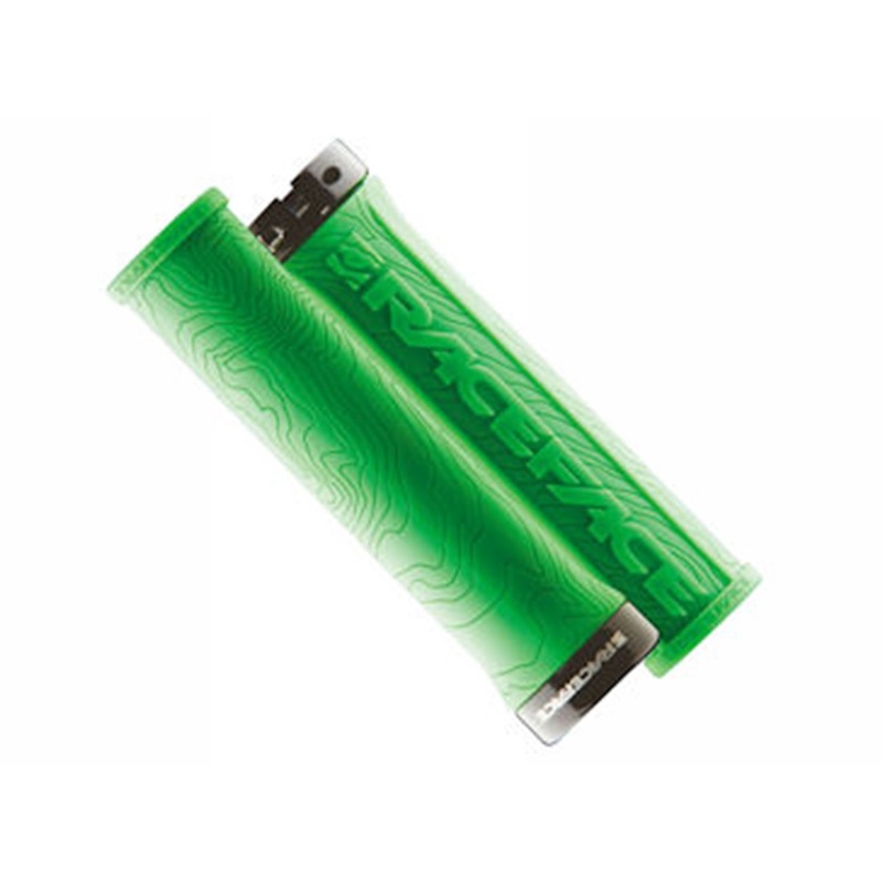 Race Face Half Nelson Lock-On Grips – Green Green