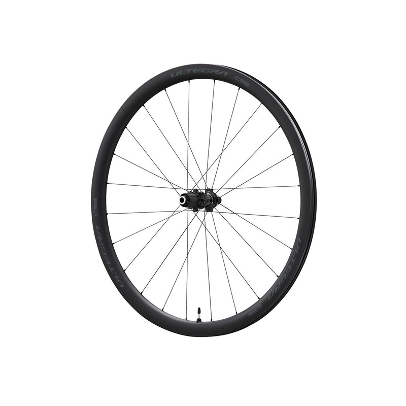 Shimano Ultegra R8170 C36 Tubeless Disc 700c Road Wheel – Rear Black 12x142mm Rear E-Thru – 24h – 11/12 Speed