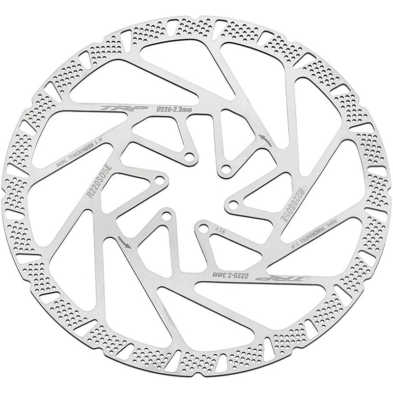 TRP S05E Race Disc Brake Rotor – 220mm, 6-Bolt, 2.3mm, Rust Blocker Treatment