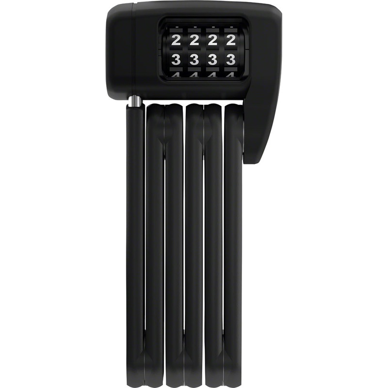 Abus BORDO Lite Mini 6055C/60 Folding Lock – Combination, 2′, 5mm, SH Bracket, Black