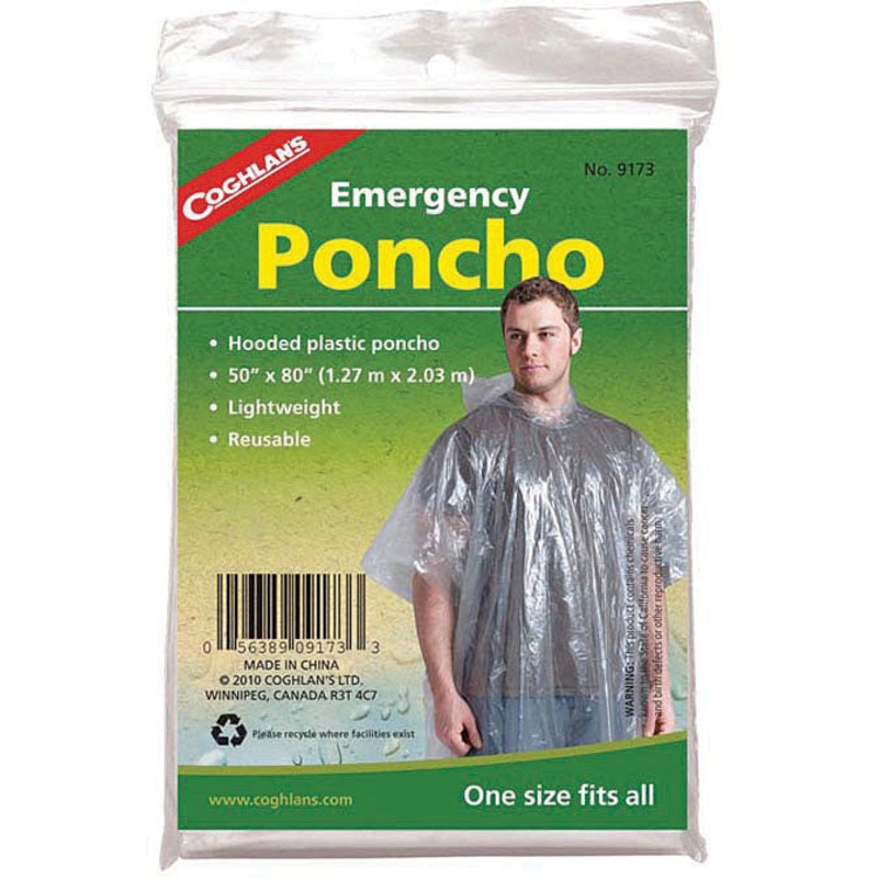 Coghlan’s Emergency Poncho: Stay Dry in Any Weather!