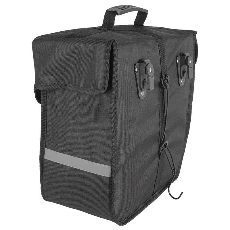 M-Wave Amsterdam Single Pannier 18L Left Black