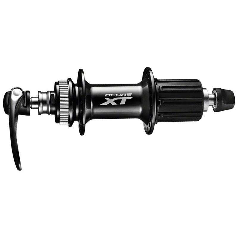 Shimano XT FH-M8000 Rear Hub – QR x 135mm Center-Lock HG 11 MTN Black 32H