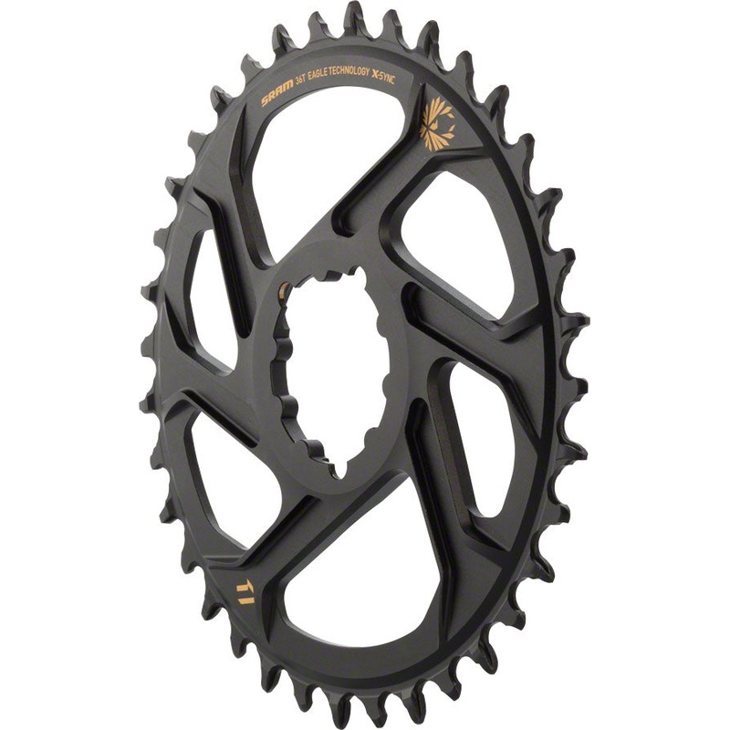 SRAM X-Sync 2 Eagle Direct Mount Chainring 36T Boost 3mm Offset with Gold Logo