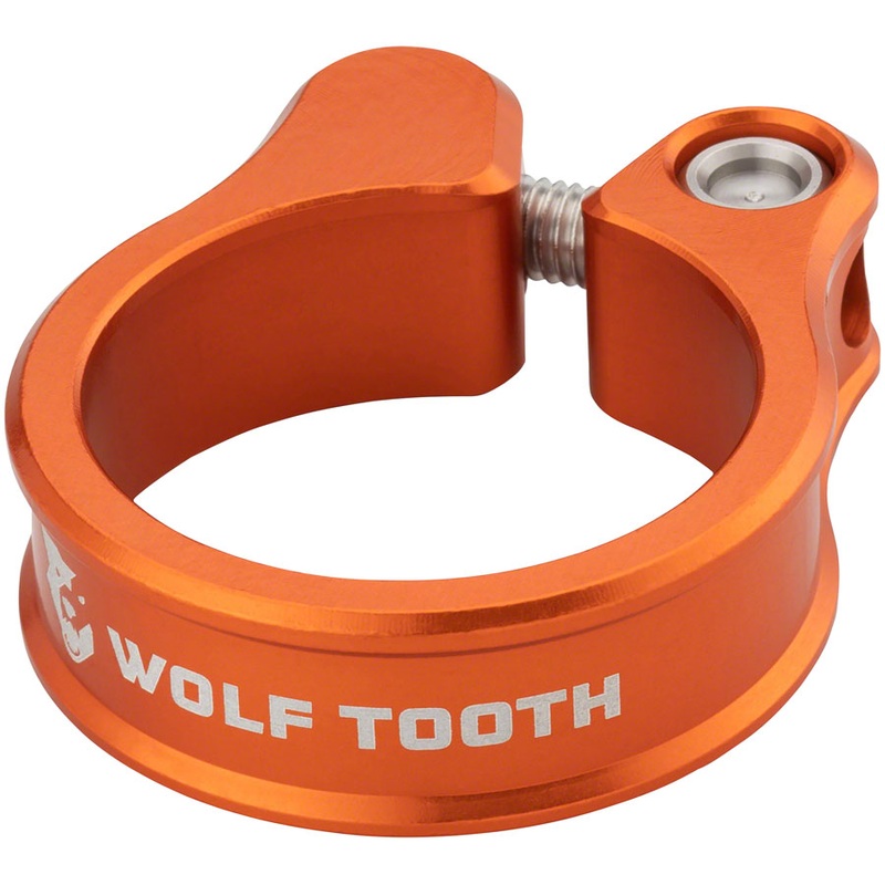 Wolf Tooth Seatpost Clamp – 31.8mm Orange