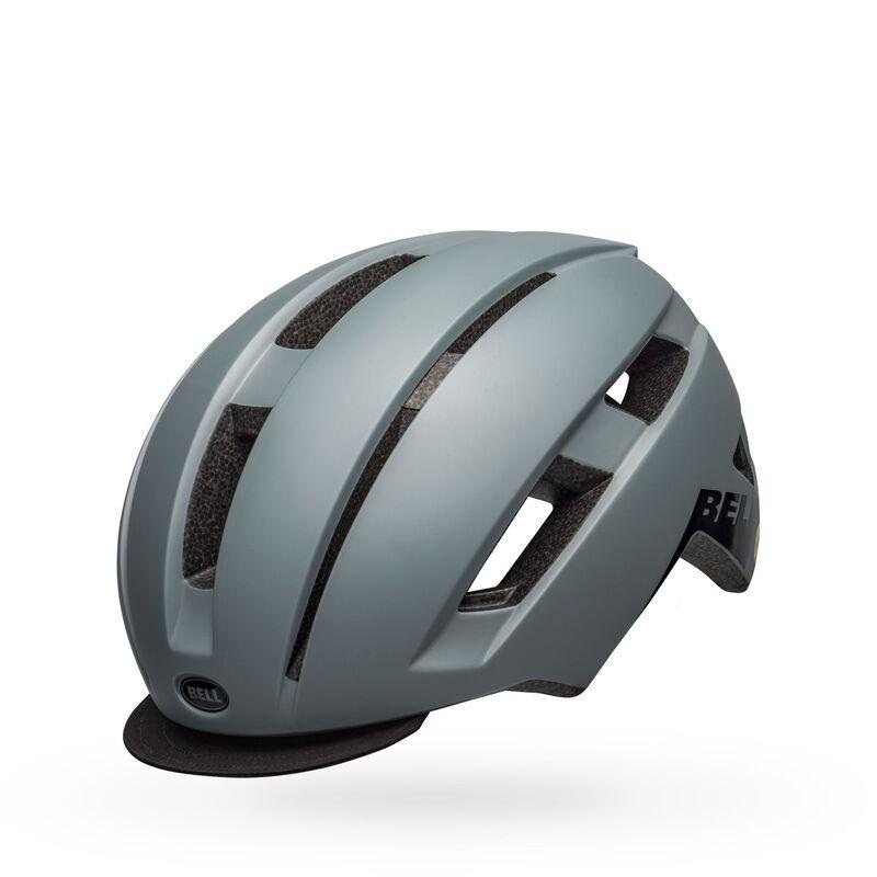 Bell Daily MIPS LED Commuter Helmet – Matt Gray-Black Matt Gray – Black One Size