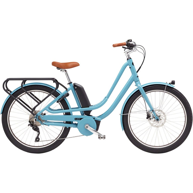 Benno eJoy 10D Class 1 Etility Ebike – Bosch Active Line Plus, 400Wh, Step-Through, Niagara Blue, One Size