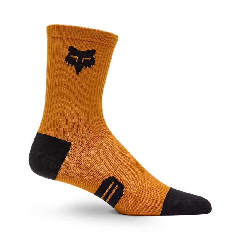 Fox Racing 6″ Ranger Sock – Caramel Caramel X-Small/Small