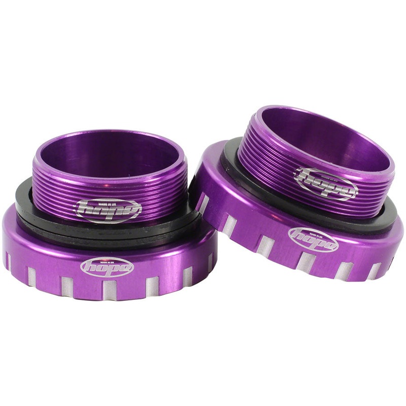 Hope BSA Bottom Bracket 68/73/83/100/120mm – 30mm Purple