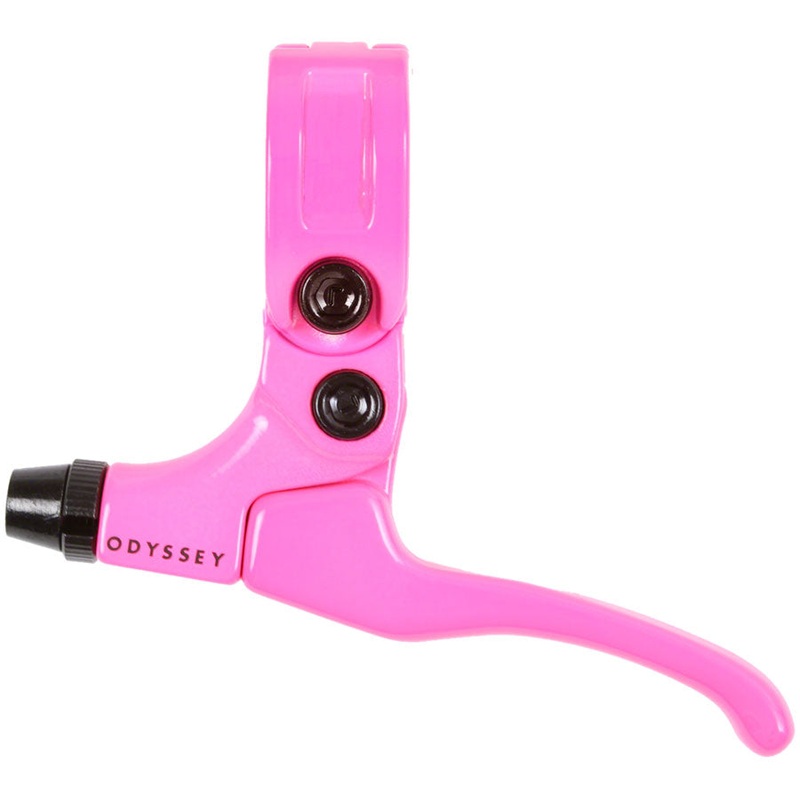 Odyssey Monolever Medium Brake Lever – Left Hot Pink