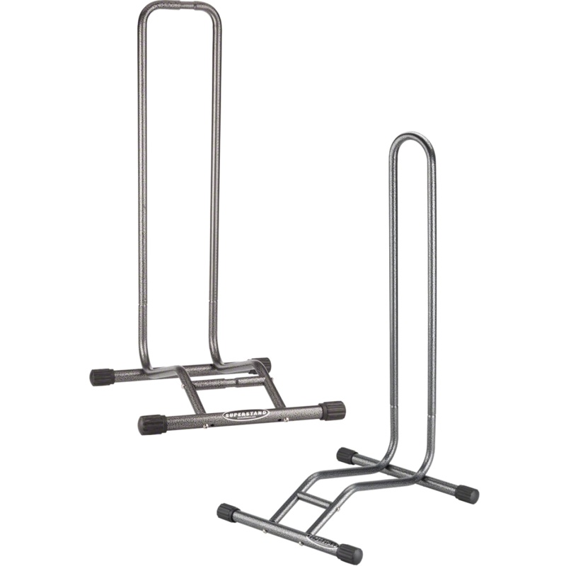 Premium Bicycle Display & Storage Bundle: Willworx Fat & Superstand Bike Racks, Steel, Adjustable Multi-Size Compatibility
