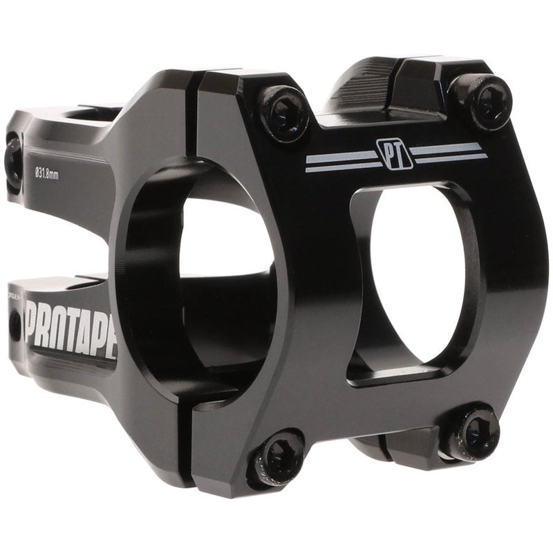 ProTaper Vice Trail Stem – 30mm, 31.8mm Clamp, +/-0, 1 1/8″, Aluminum, Black