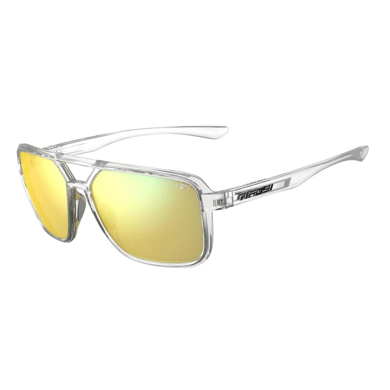 Tifosi Salto Single Lens Sunglasses – Crystal Clear Crystal Clear