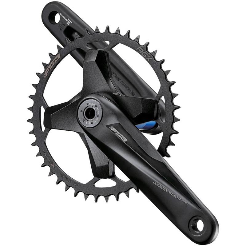 FSA Gossamer Pro AGX+ Modular Crankset, 44T, 165mm, N11