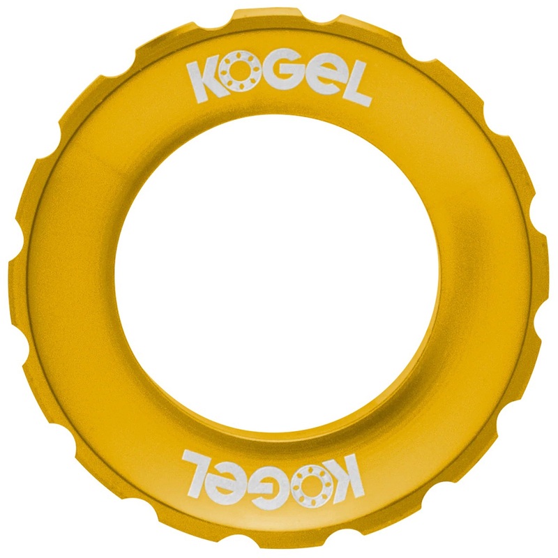 Kogel Bearings Center Lock Rotor Lockring, Gold
