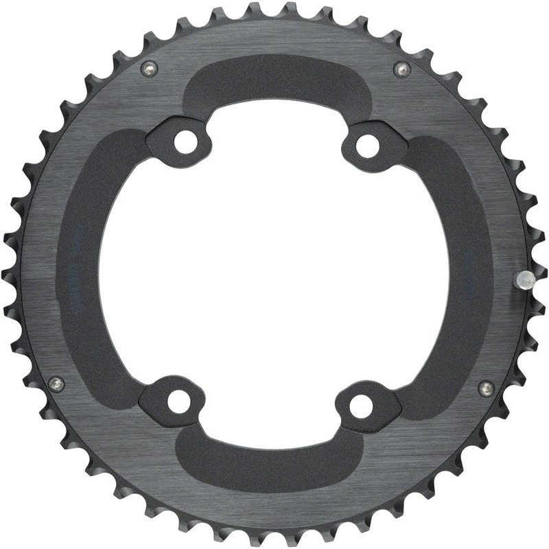 microSHIFT Sword Chainring – 46t 110 Asym BCD Outer ring 2 x 9/10-Speed BLK