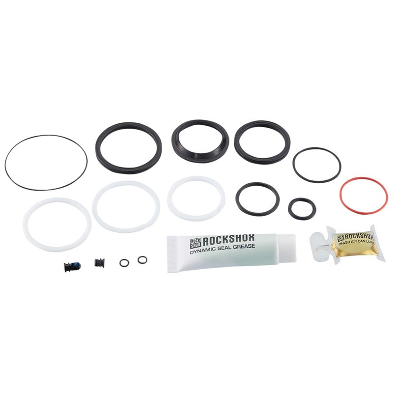 RockShox Rear Shock Service Kit – 200 hour/1 Year, Deluxe Trek Re:Aktiv Thru Shaft