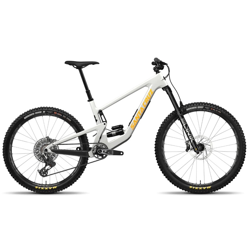 Santa Cruz Bronson CC MX – XO AXS – Gloss Chalk White – 2024 Gloss Chalk White Small