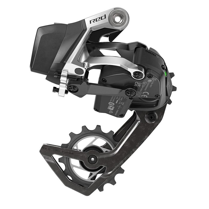 SRAM RED AXS Rear Derailleur – 12-Speed Medium Cage 36t Max Battery Not Included BLK E1