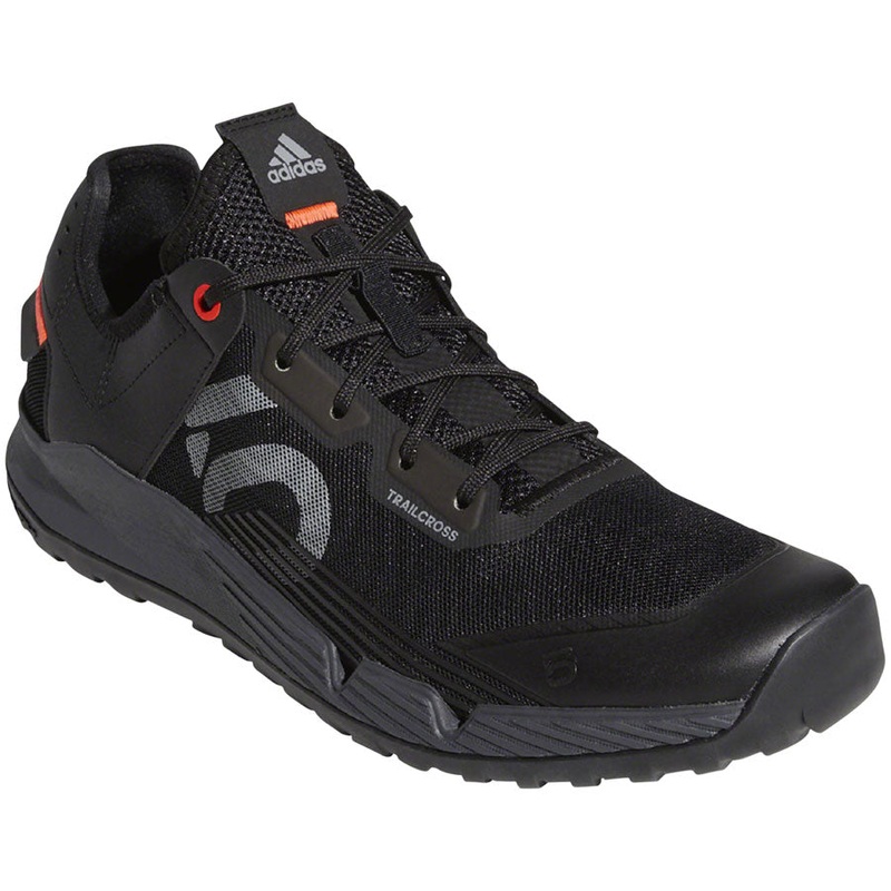 Five Ten Trailcross LT Flat Shoes – Men’s, Core Black / Gray Two / Solar Red, 11.5