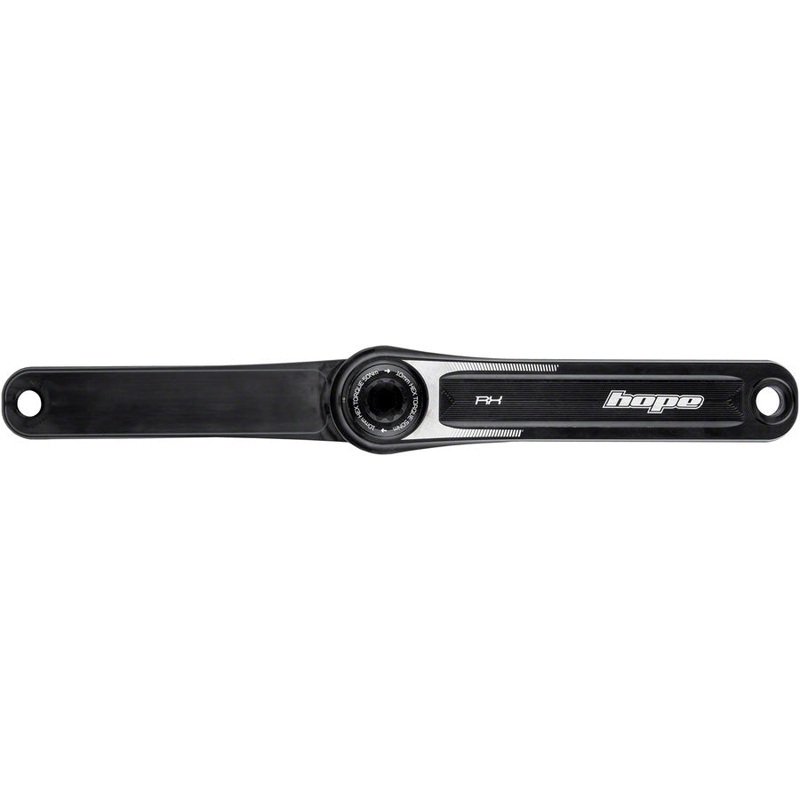 Hope RX Wide Crankset – 175mm, 30mm Spindle, Hope Direct Mount, Road Wide, Black