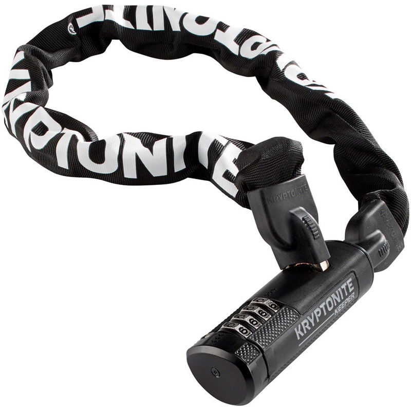 Kryptonite Keeper 790 Chain Lock with Combination 90cm Length End Link Lock