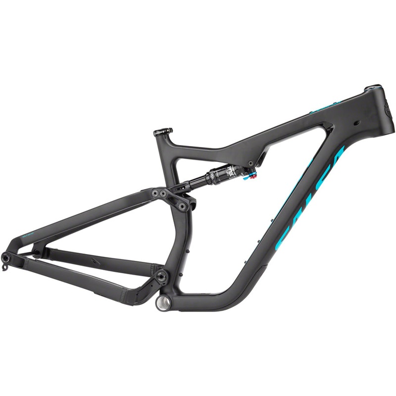 Salsa Spearfish Carbon Frame – 29″/27.5″ Carbon Black Large