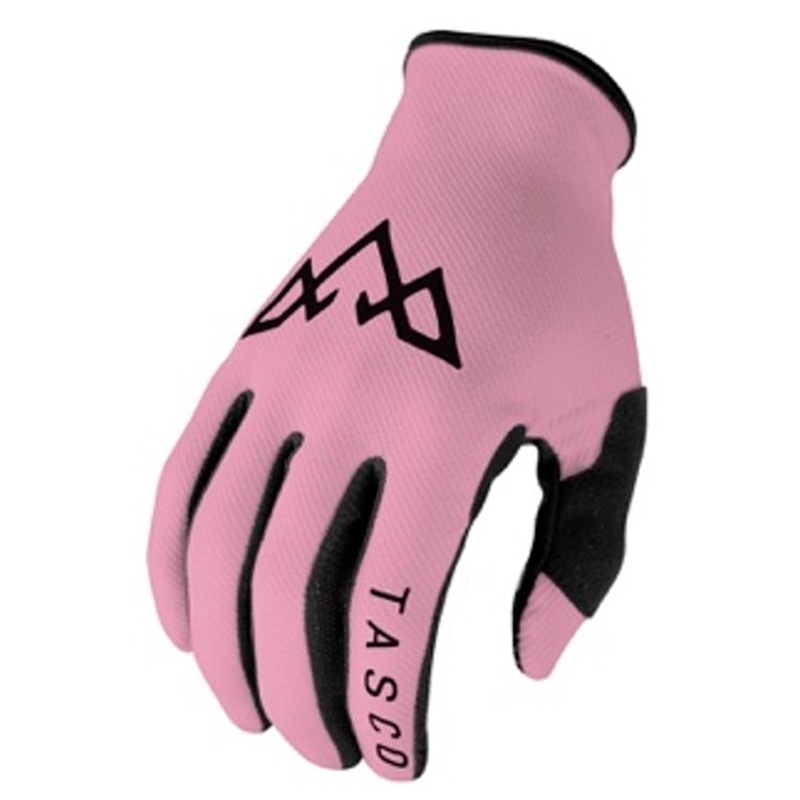 Tasco Ridgeline MTB Gloves  Breathable, Ventilated Cycling Gloves with Microfiber Sweat Wipe, Silicone Grip, Conductive Threads & Full-Finger Design Medium Chalk