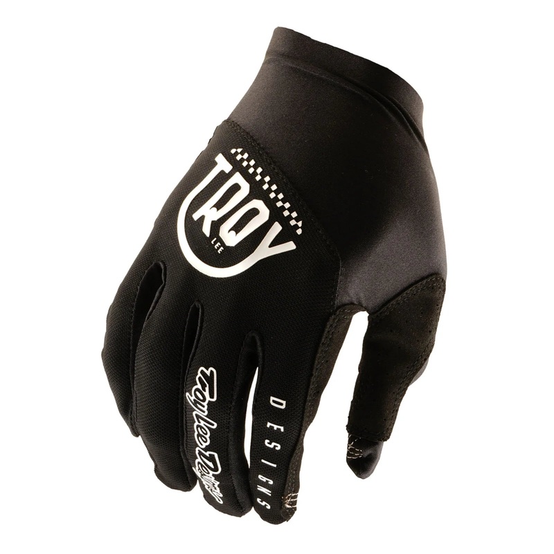 Troy Lee Designs Flowline MTB Glove – Eyez – Black Black Small