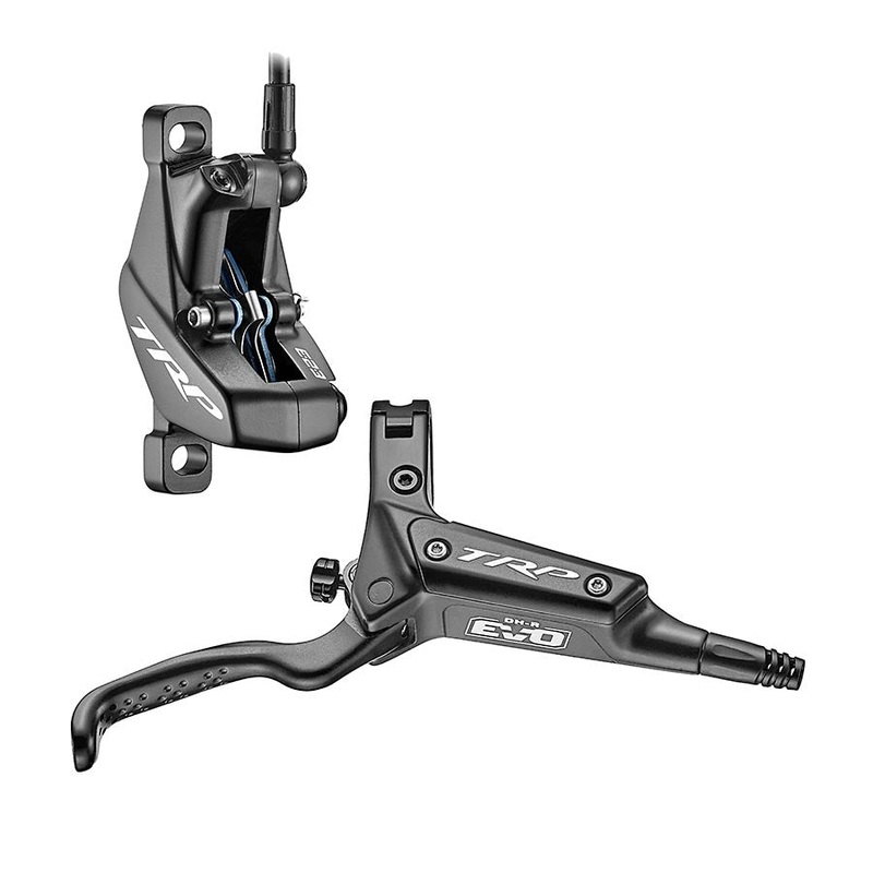 TRP DH-R EVO HD-M846 Disc Brake Lever – Rear Hydraulic 4-Piston Post Mount BLK