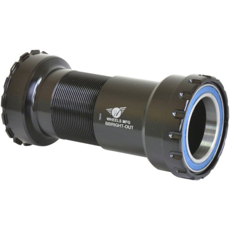 Wheels Manufacturing PressFit BBRight Thread-Together Bottom Bracket Black DUB – ABEC-3
