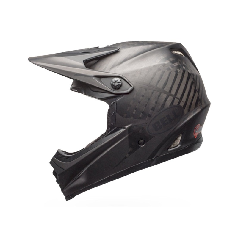 Bell Full 9 Full Face Helmet – Matt Black-Gray Intake Matt Black – Gray Intake Small