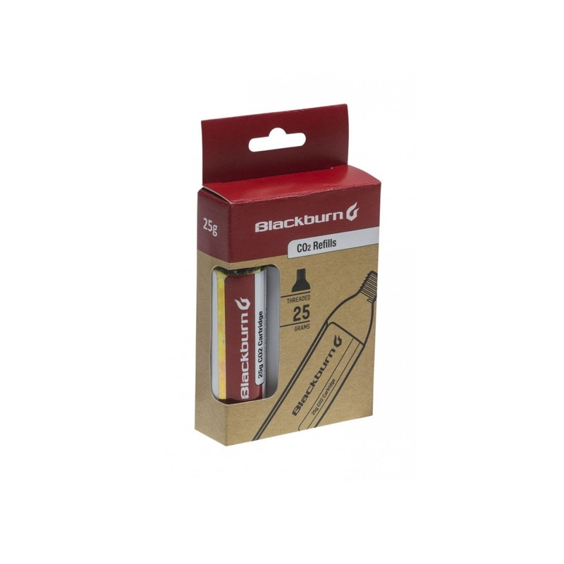 Blackburn Threaded CO2 Cartridges – 3-pack 25g