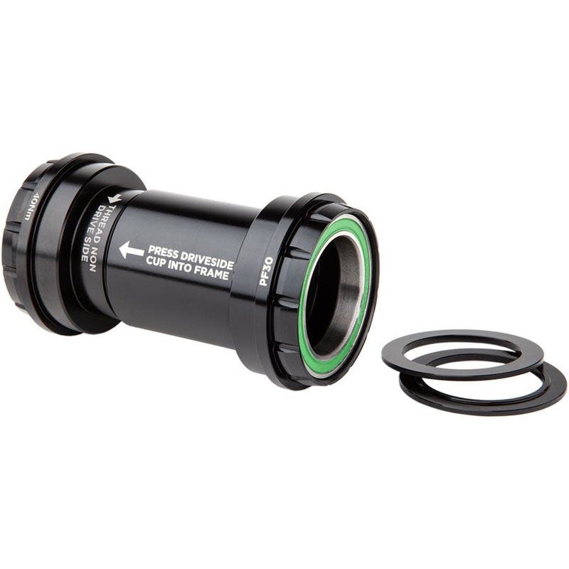 Cane Creek Hellbender 70 Bottom Bracket – PF30, For DUB Spindles, Black