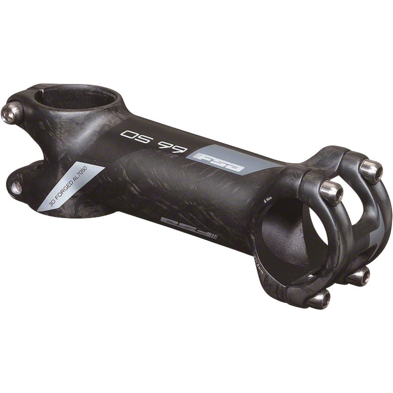 FSA Full Speed Ahead K-Force Light Stem – 80mm 31.8 Clamp +/-6 1 1/8″ Carbon