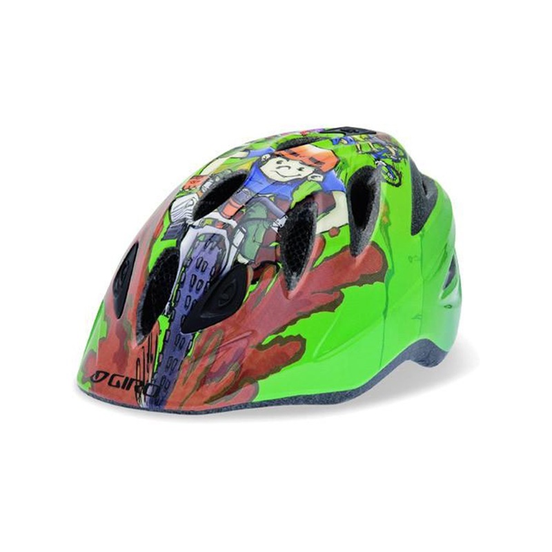 Giro Rascal MTB Helmet – Youth – Green Green One Size
